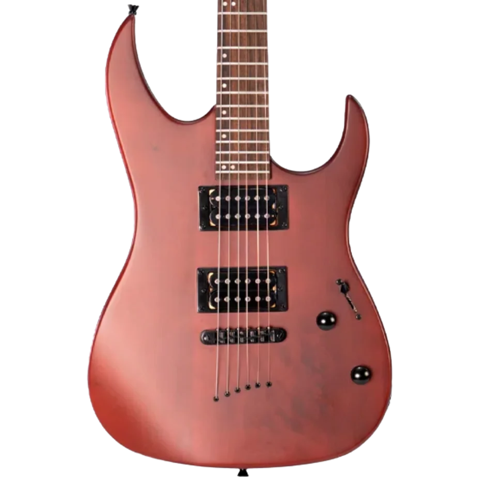 Guitarra Waldman WST180-WS HH Fixa Walnut Satin com Captadores Humbucker Cerâmicos e Ponte Fixa