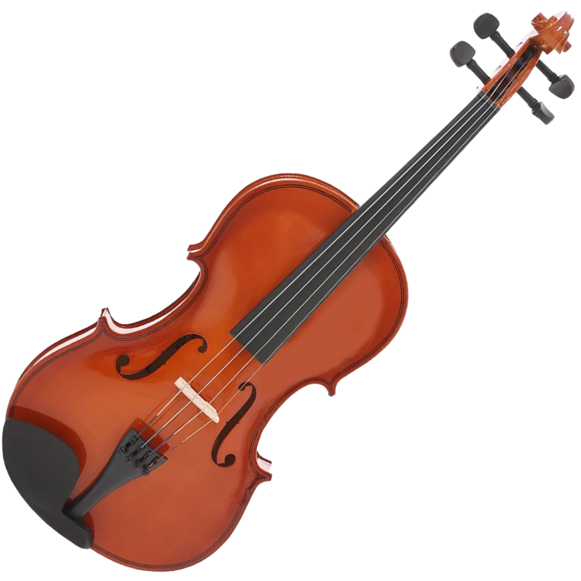 Viola de Arco Zellmer ZLM42NVA 42 Natural com Case Triangular e Arco