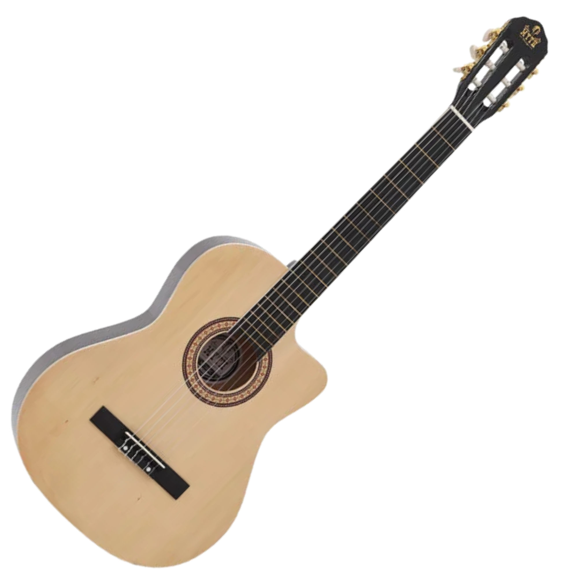 Violão Acústico Nylon Myth MT39NC Natural 39” Cutaway com Tensor Duplo Tarraxas Douradas e Acabamento Brilho - 1585