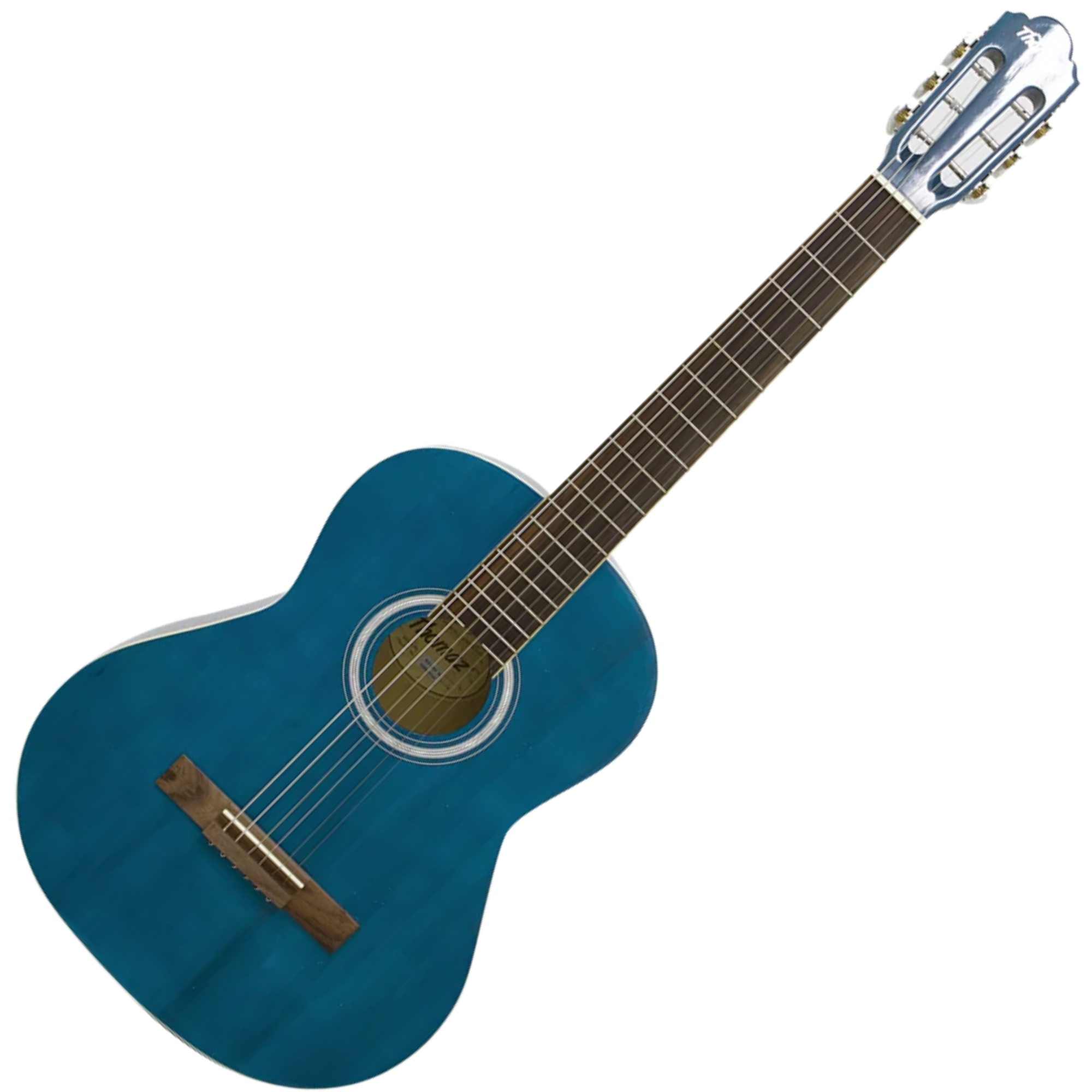 Violão Acústico Thomaz TCG 390 A 39" Com Tensor Azul Sunburst