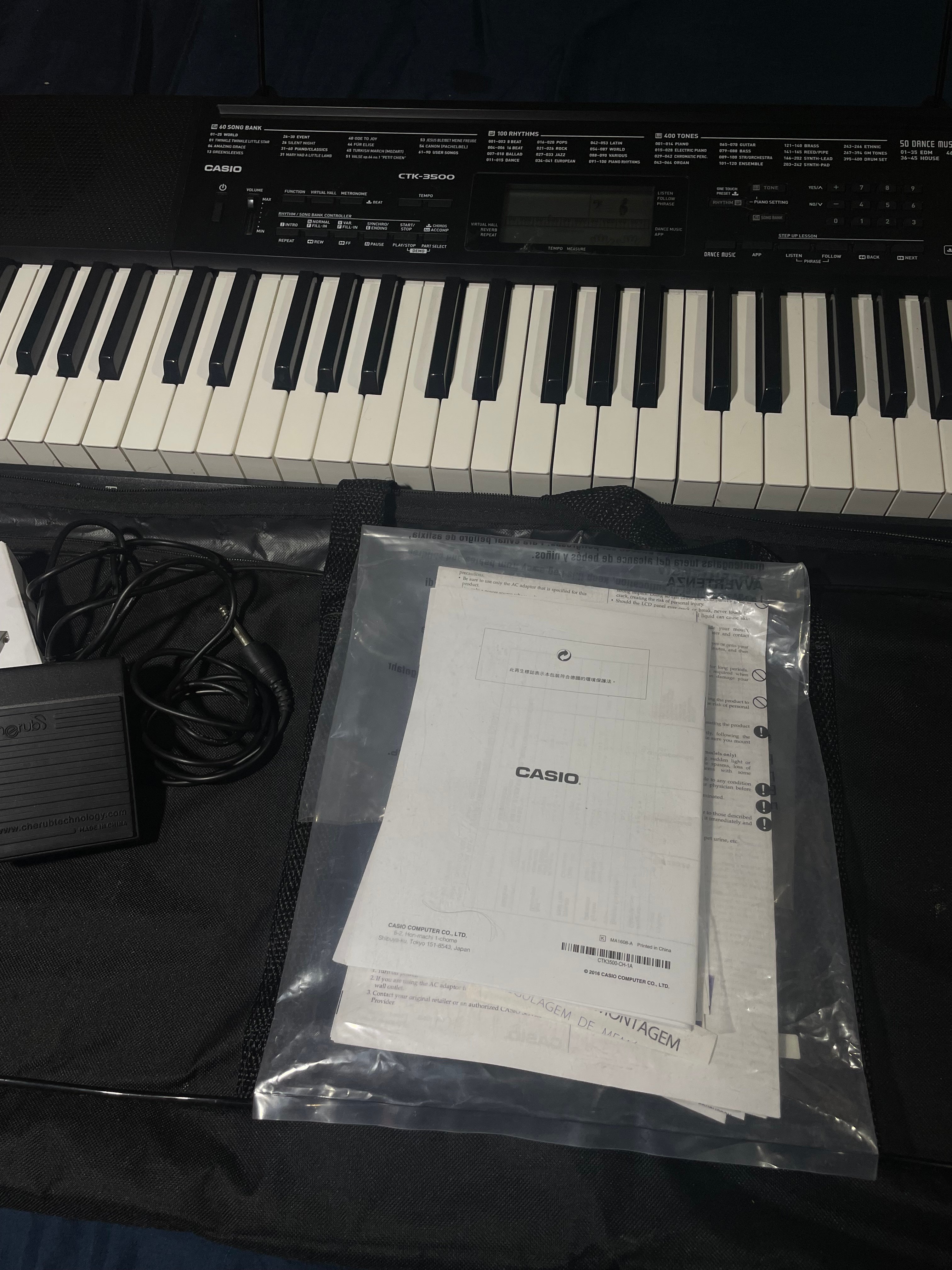 Teclado Casio CTK 3500
